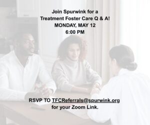 Image with text over it announcing Treatment Foster Care Q & A